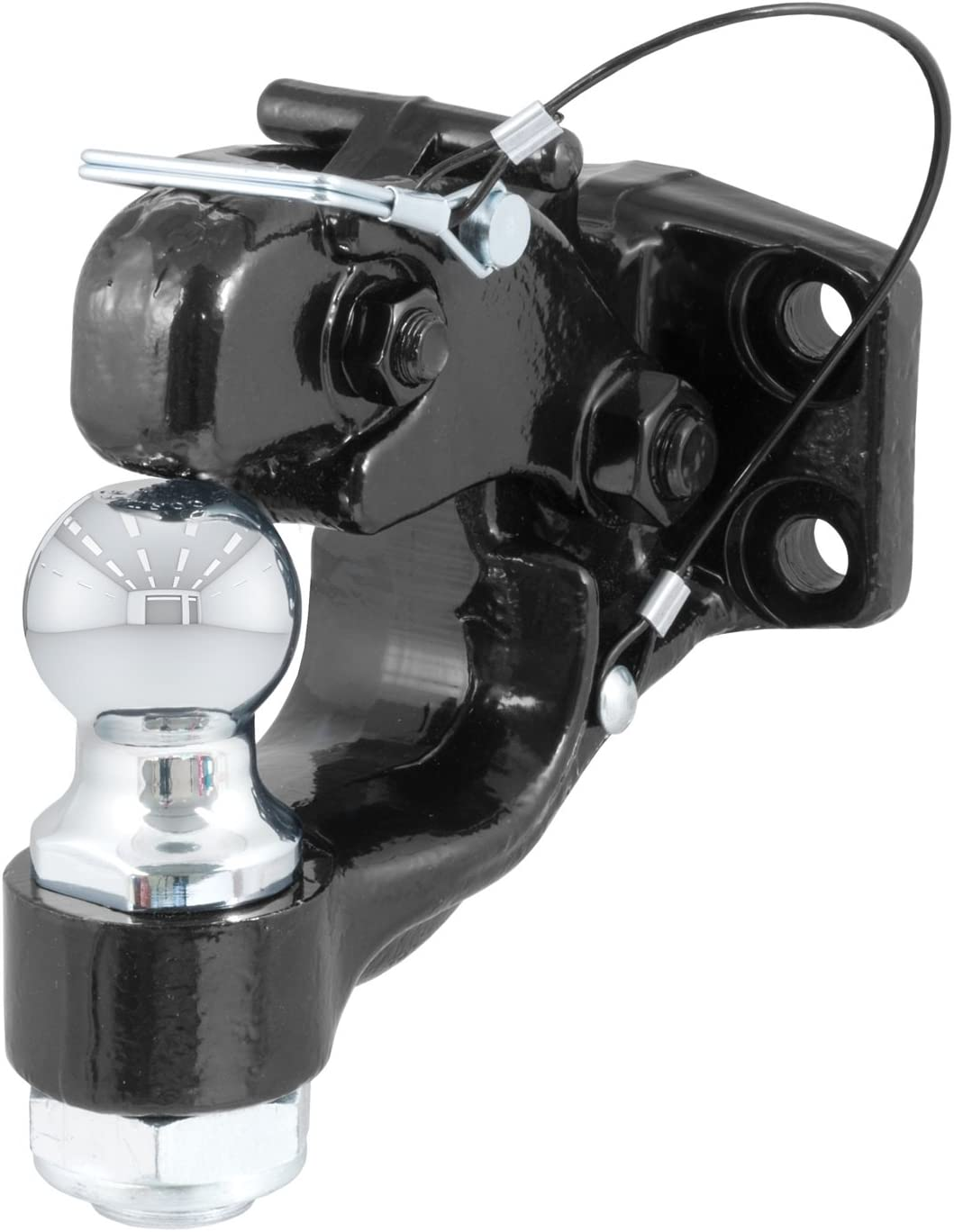 CURT 48180 Pintle Hitch with 1-7/8-Inch Trailer Ball